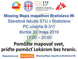 Prvý Missing Maps mapathon na SvF STU v Bratislave